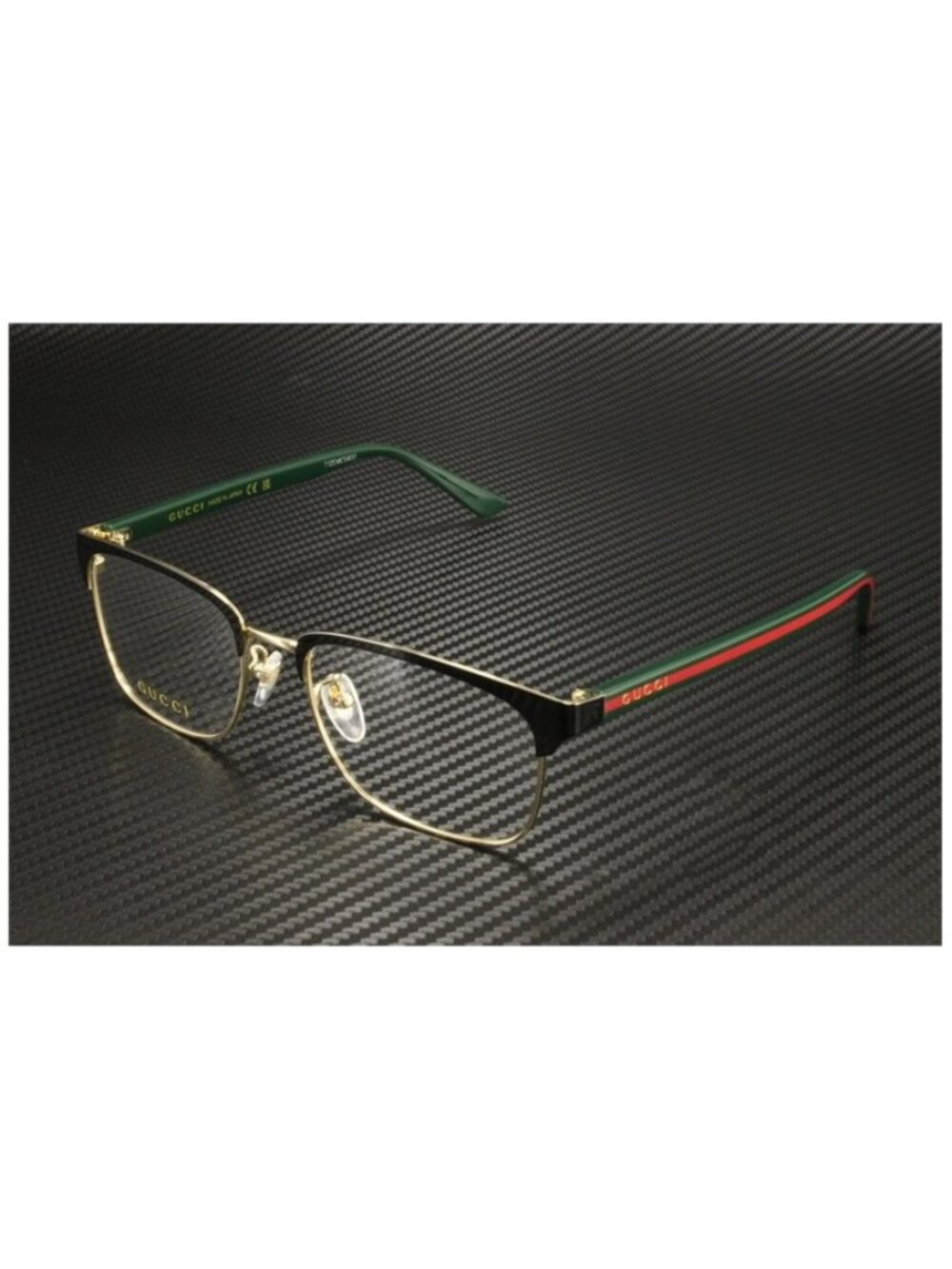 New Gucci Men  Black Eyeglasses  54- 18- 145